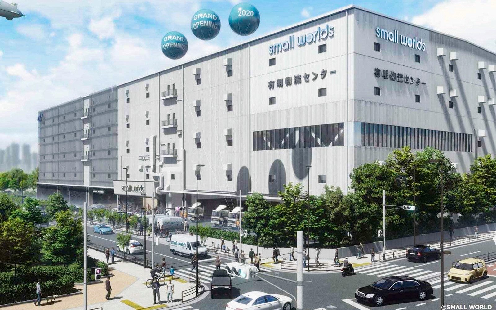 Turistas explorando miniaturas de paisajes urbanos con un Pasaporte de Admisión para Small Worlds Tokyo