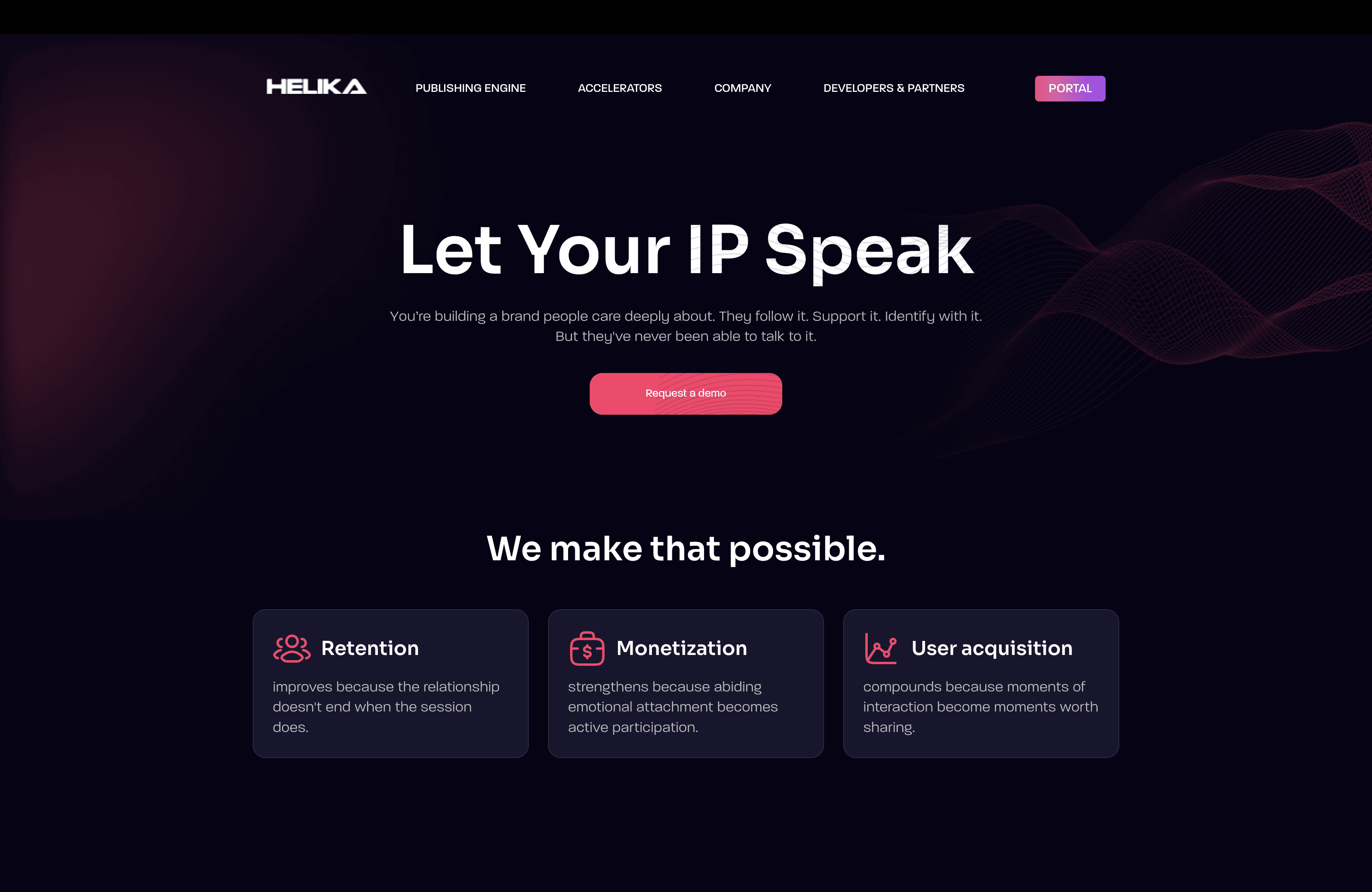 Helika Homepage