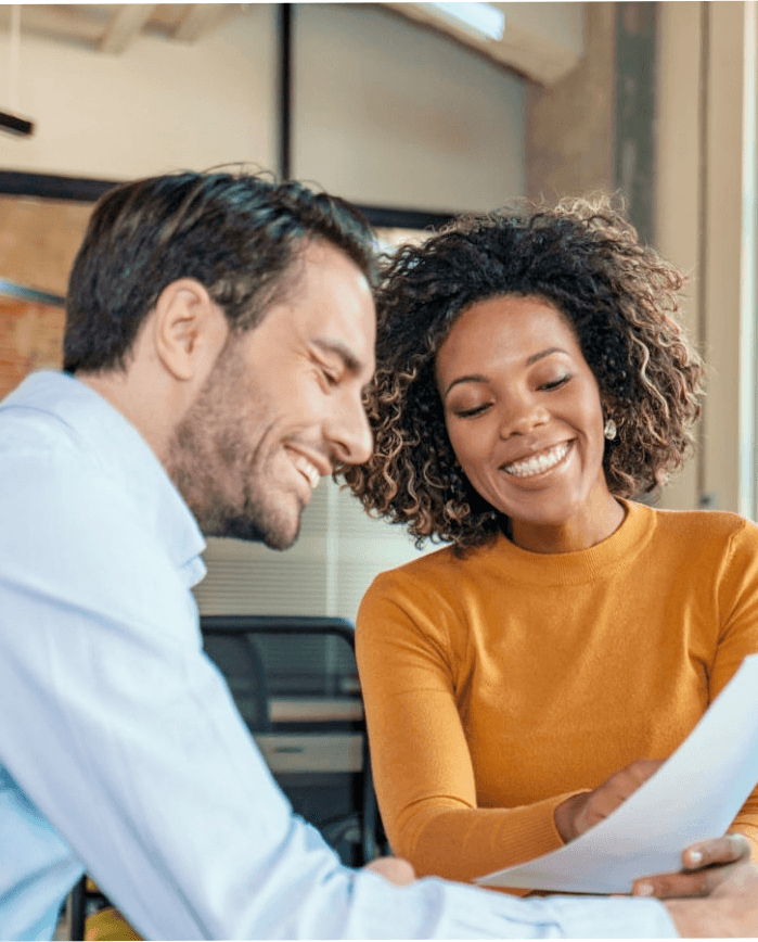 Staff member at a PayMore store