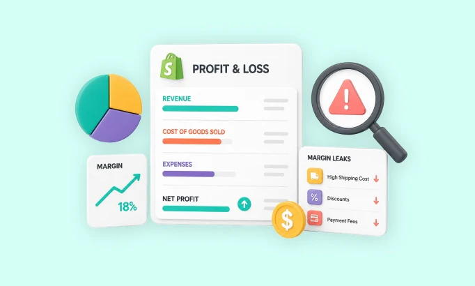 shopify profit and loss analyis
