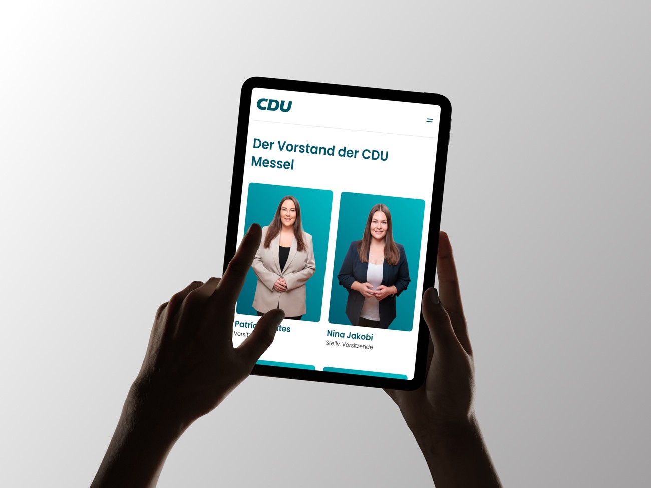 Der Vorstand der CDU Messel.