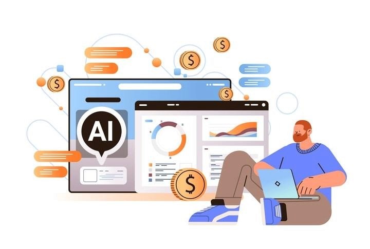 A software engineer using AI tools to enhance productivity.