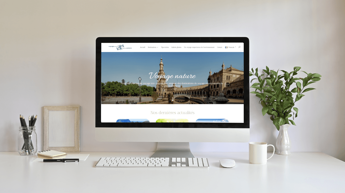 Présentation site web