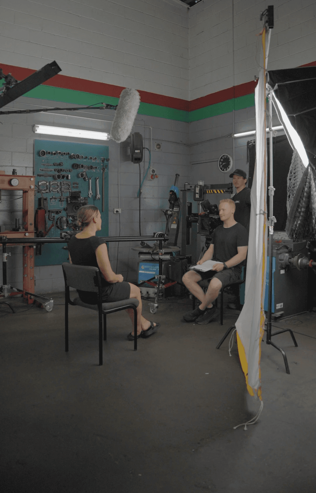 Photo of Hamza as a music producer