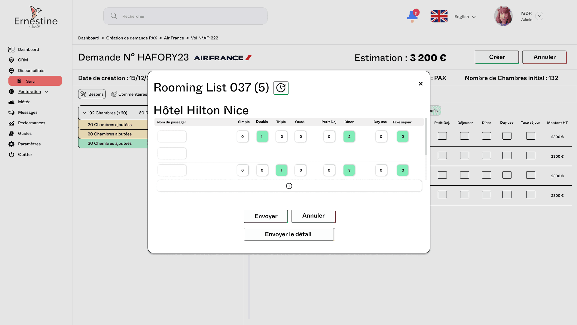 ernestine web app 35