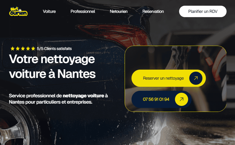 Fiche google optimisé et positionnée en première postion sur son motèclés principal, service de référencement SEO Local par Tamaflow.
