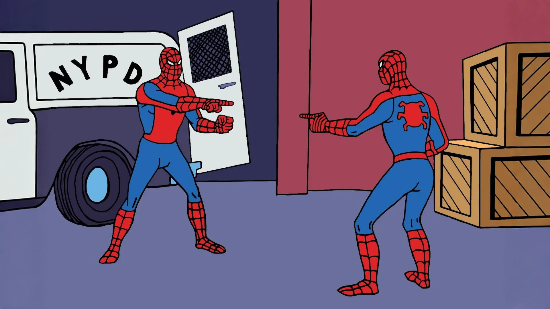 Spider-Man pointing meme representing the app and platform teams’ unowned identity verification seam.