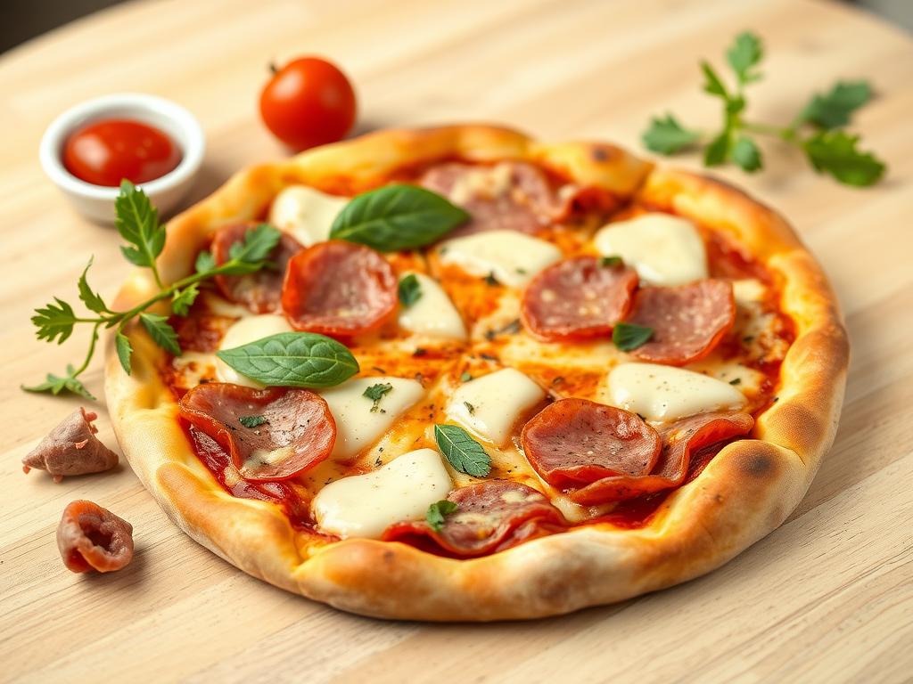 Pizza Prosciutto e Salami