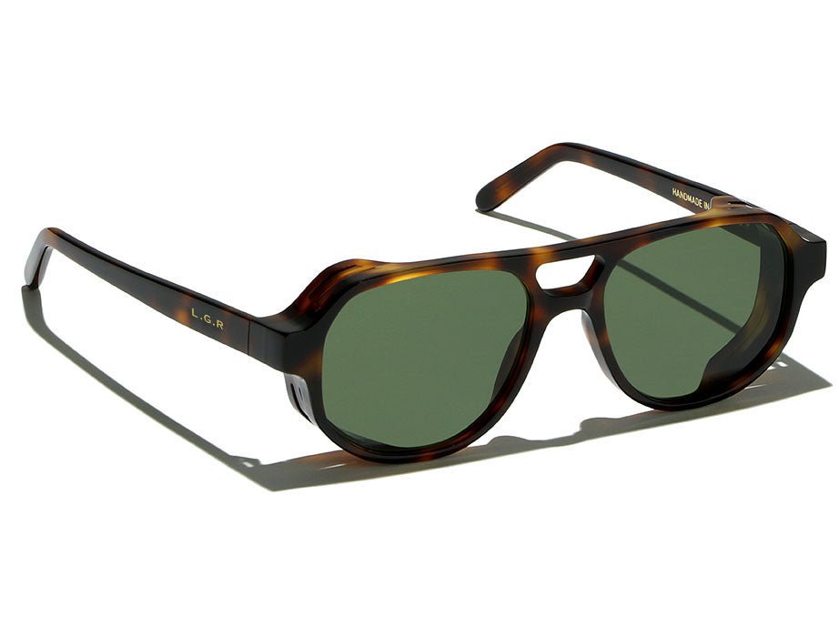 L.G.R Asmara Explorer havana maculato 39 green g15 (base 2) 54' - Mandelli UK