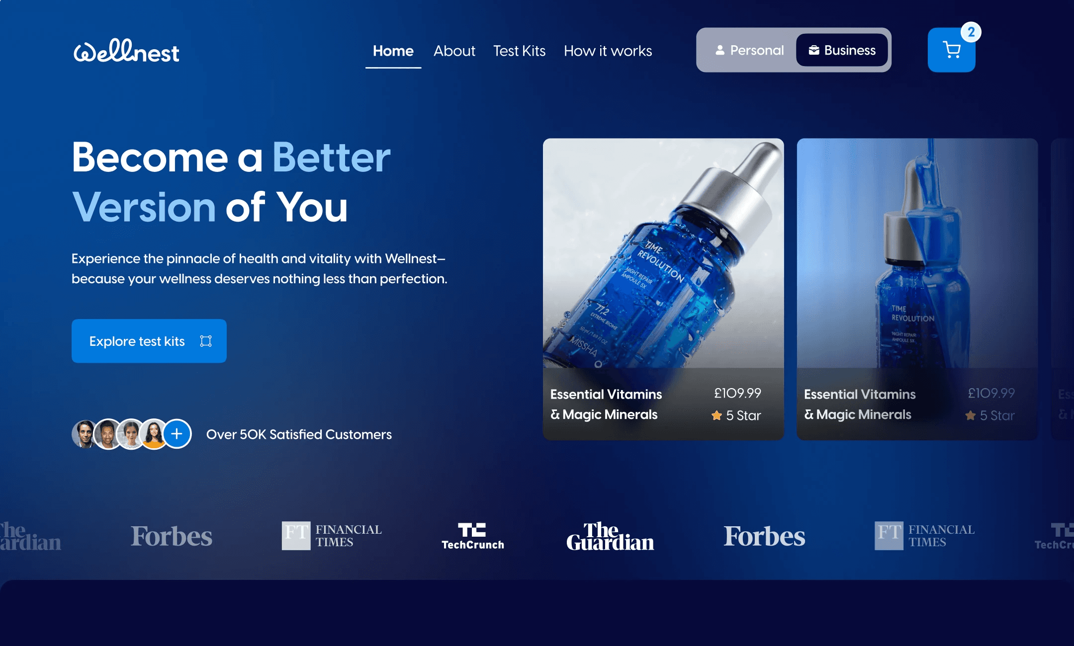 wellnest website