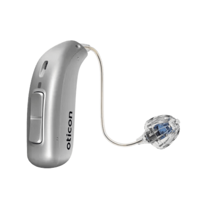 Oticon More 1 miniRITE R : appareil auditif rechargeable haut de gamme, offrant une restitution sonore claire et immersive. Essai gratuit 30 jours. RDV chez Audio Pour Tous.