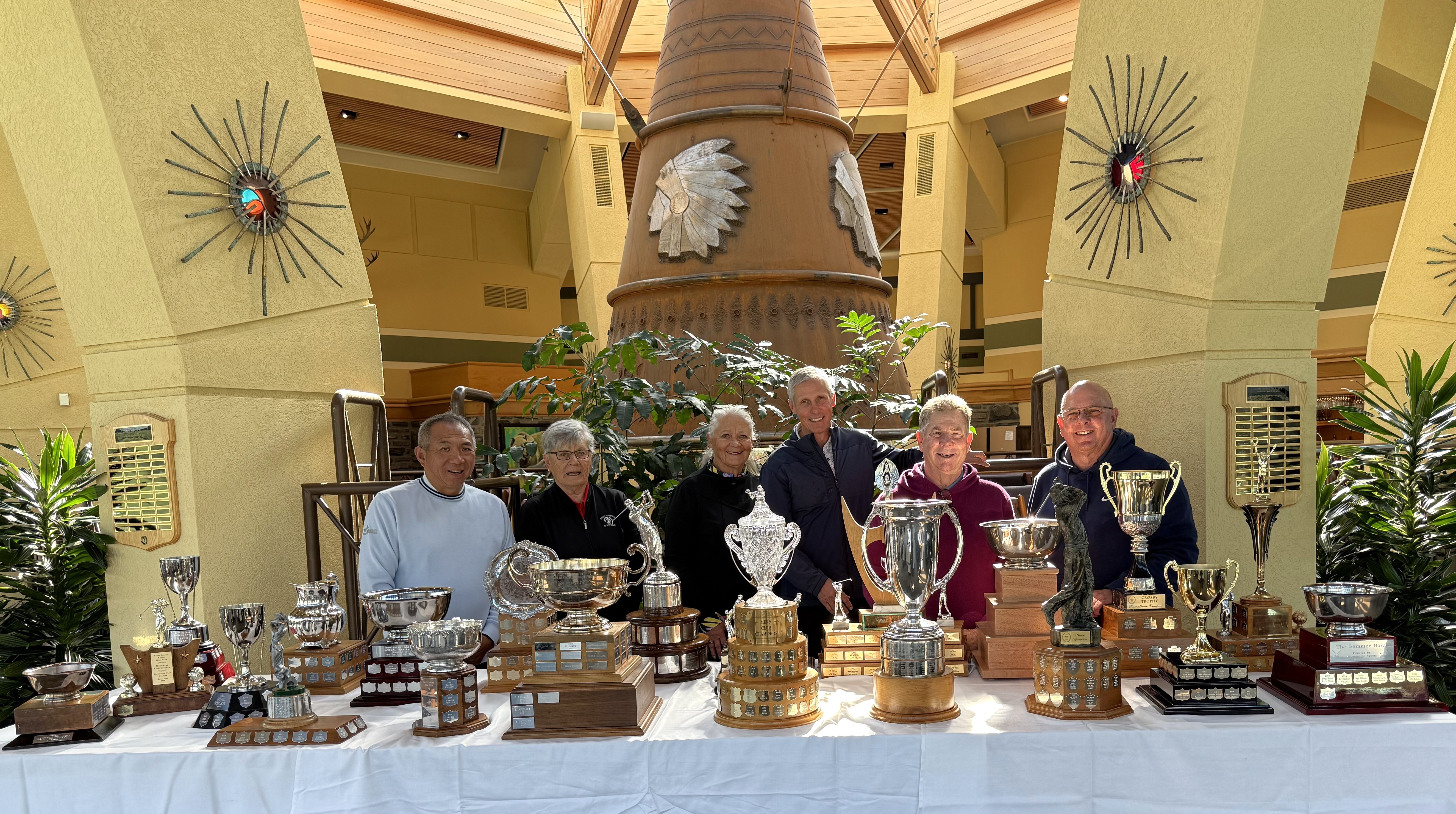 Two men greeting with hand