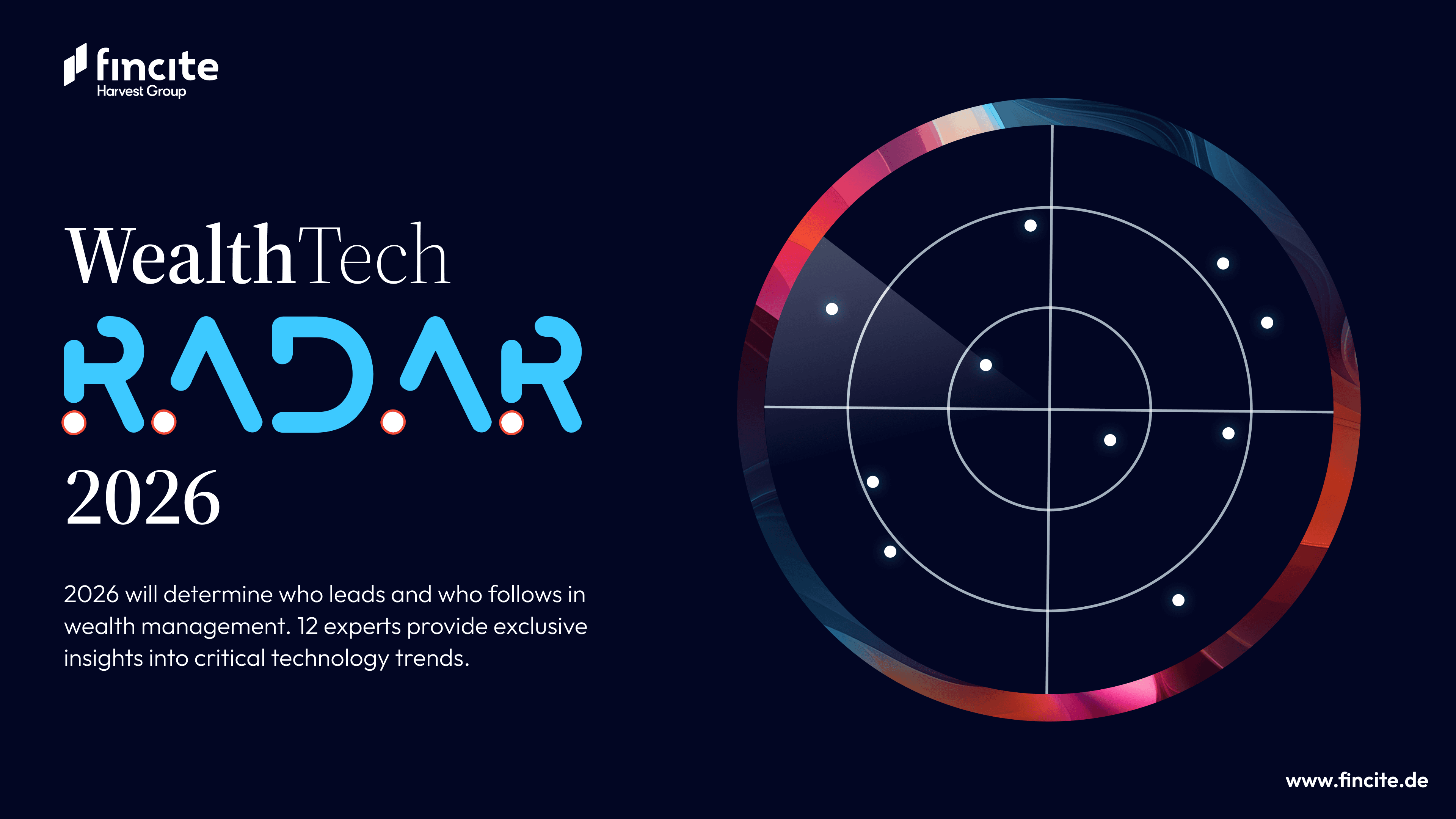 Titelseite des WealthTech Radars 2026