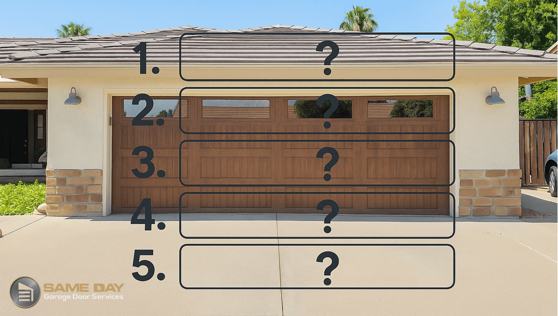 5 Things To Ask Garage Door Repair Man|5 Things To Ask Garage Door Repair Man