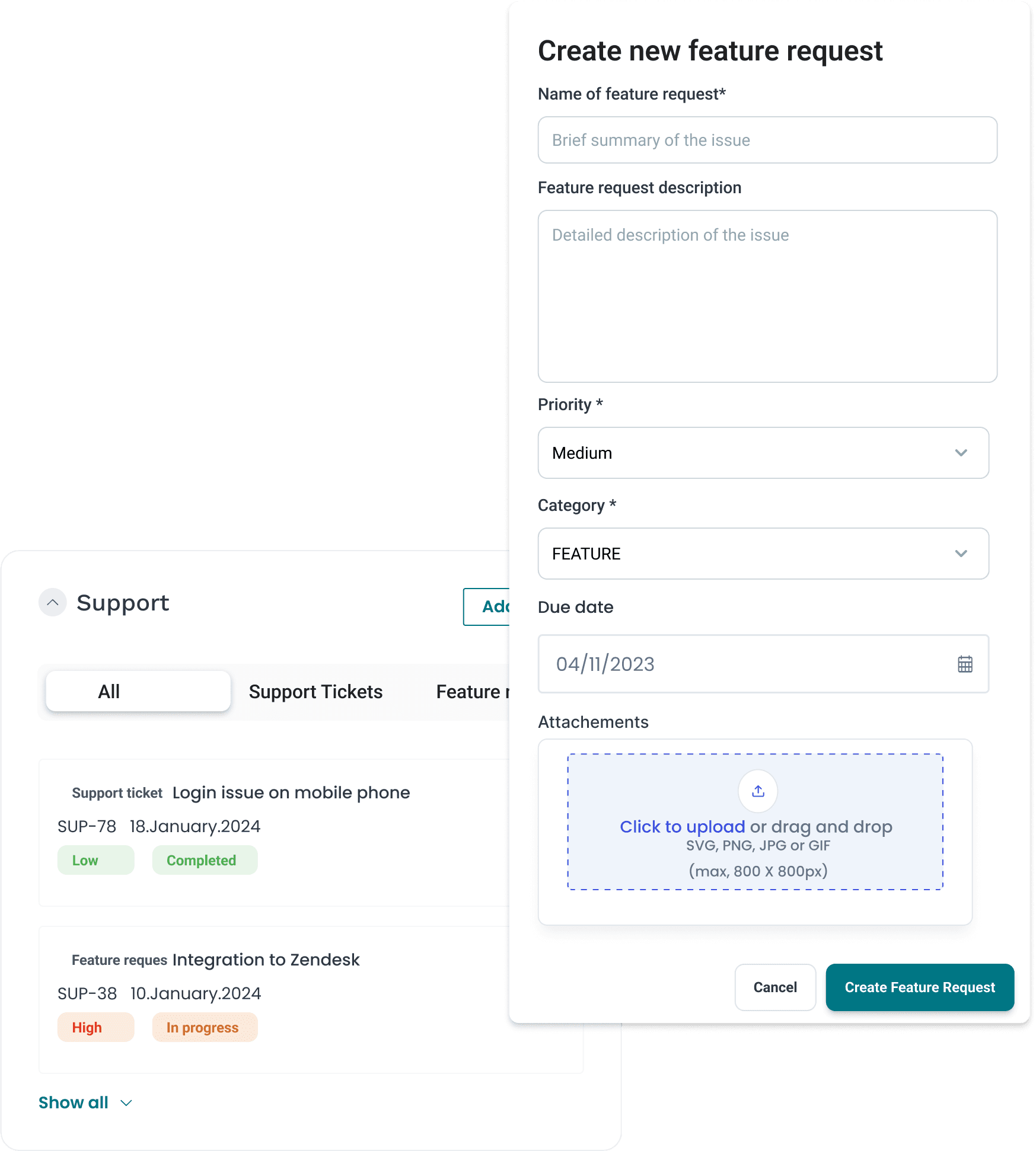 Track feature requests as CSM with VENMATE