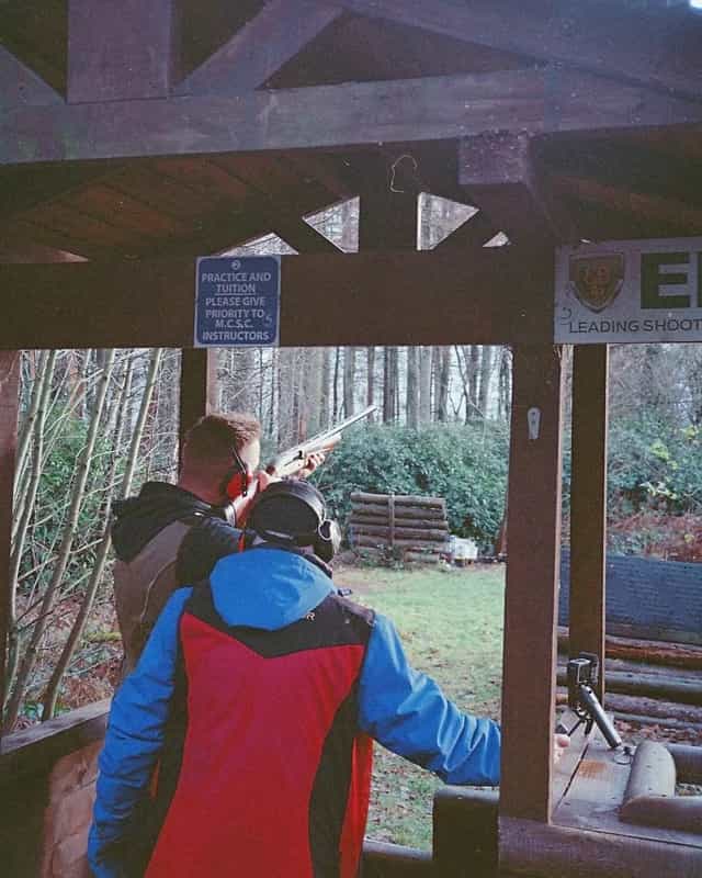 Liberty Signs team goes Clay Shooting at Manchester Clay Shooting Club