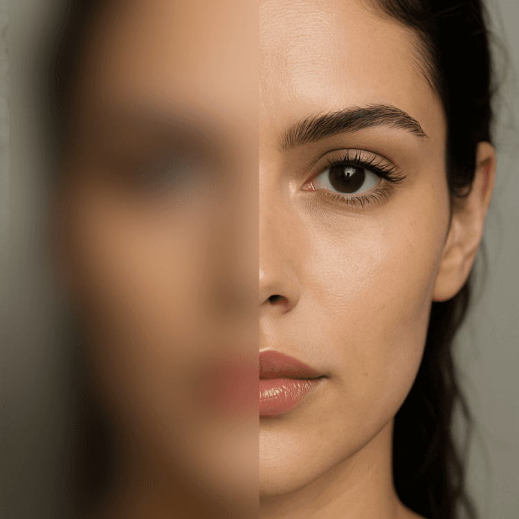 woman representing an example of riyma clients face