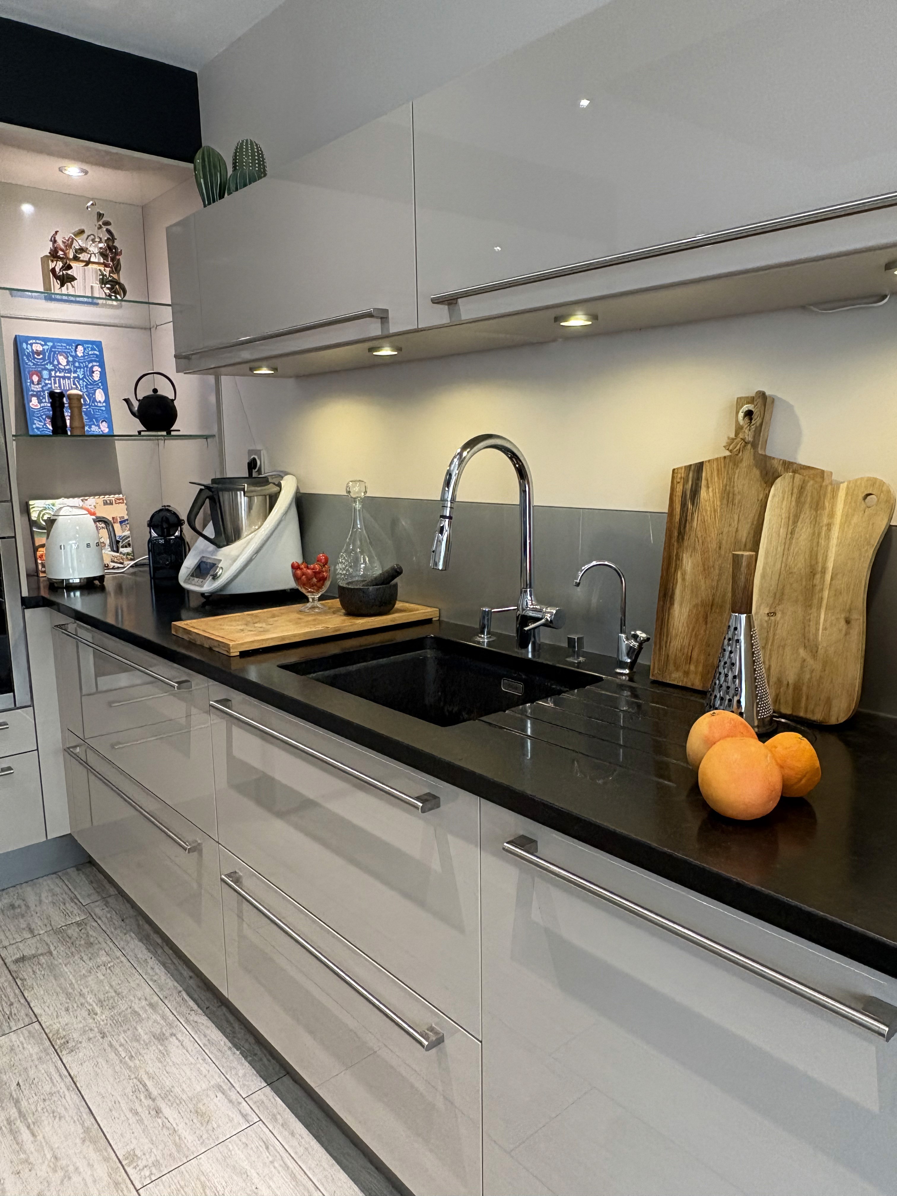 Architecture interieur Manon Rousseau Cuisine ilot central