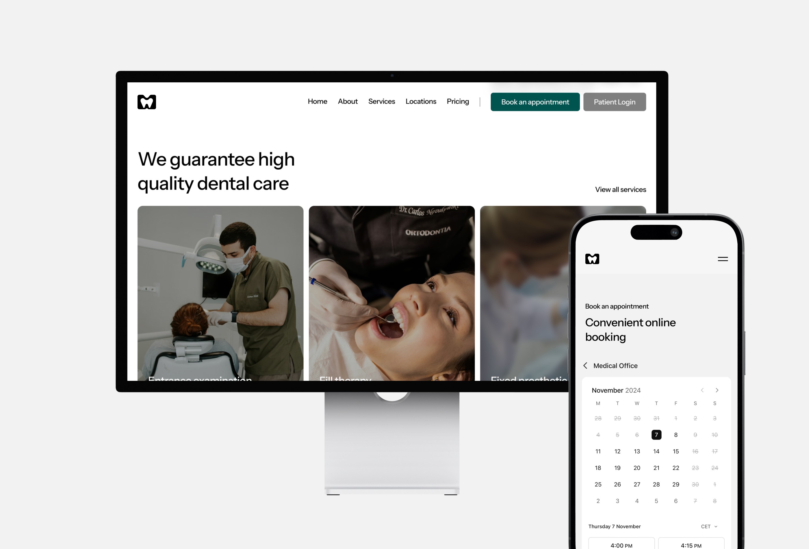 Medical - Framer template 1