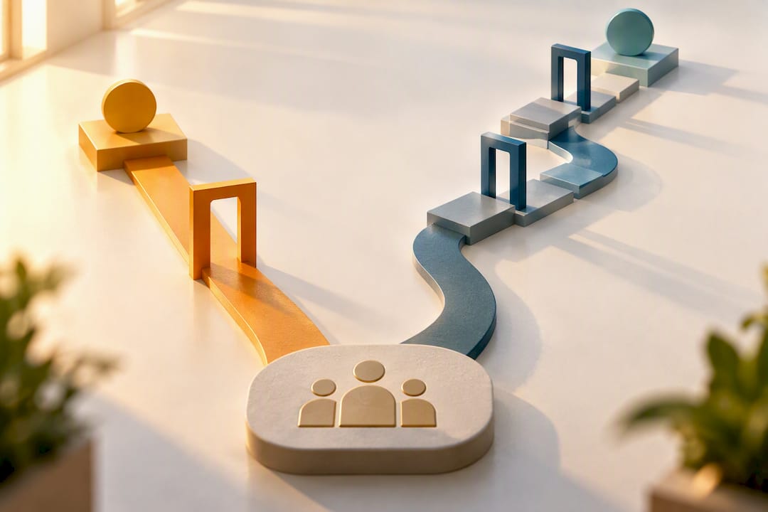 Two Medicaid application pathways from eligibility
