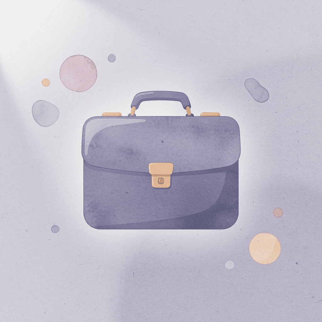 Briefcase icon representing business liquidation - How To Liquidate A Company