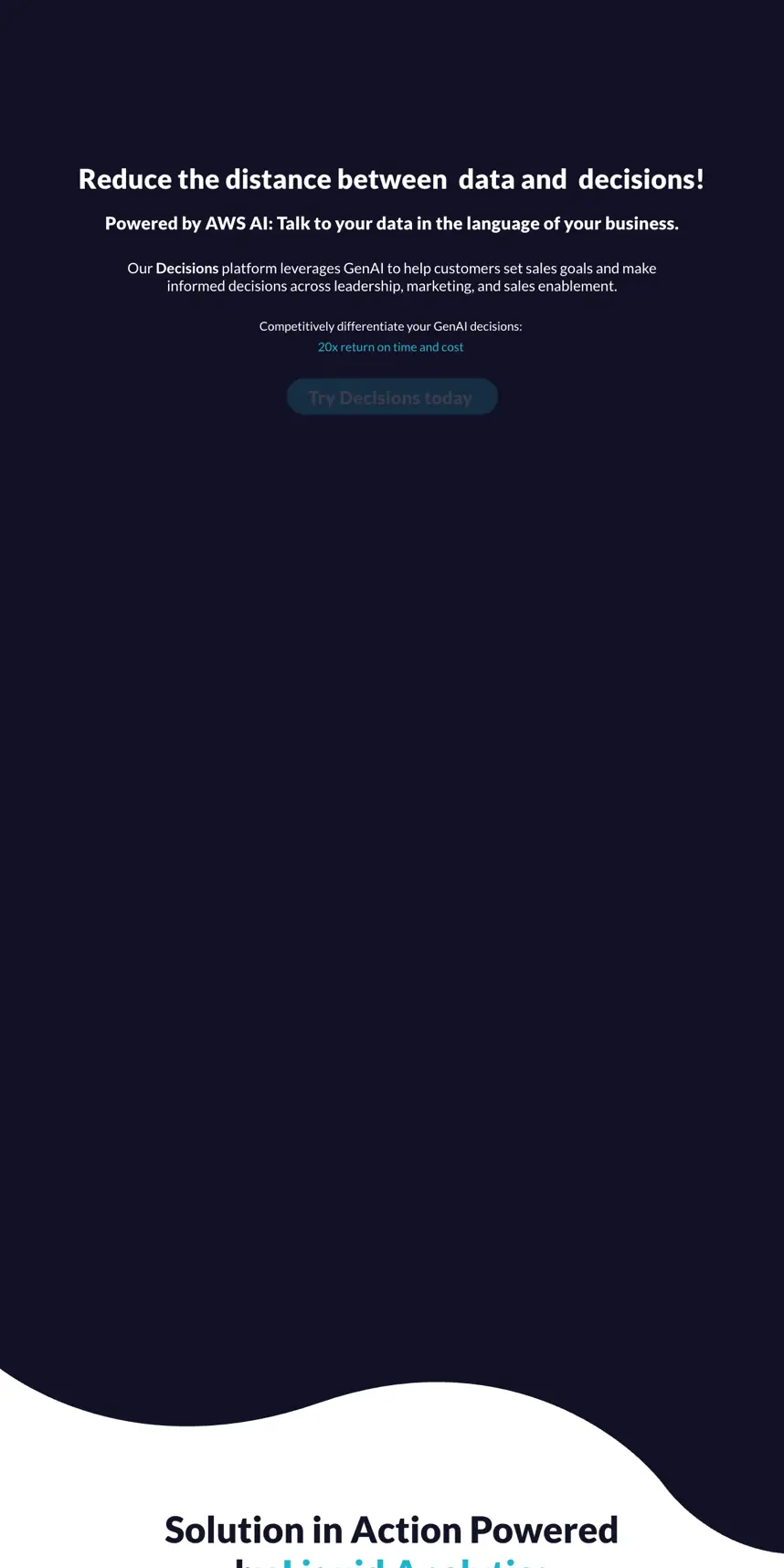 Decisions website screenshot