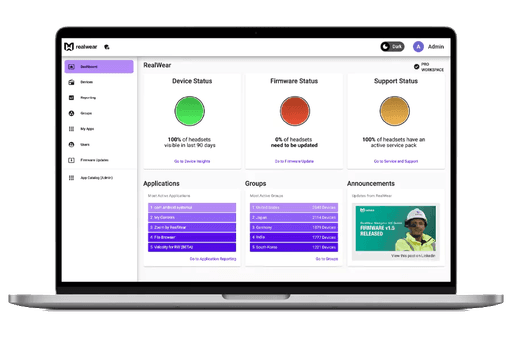 Software | Manage, Enhance & Elevate | RealWear