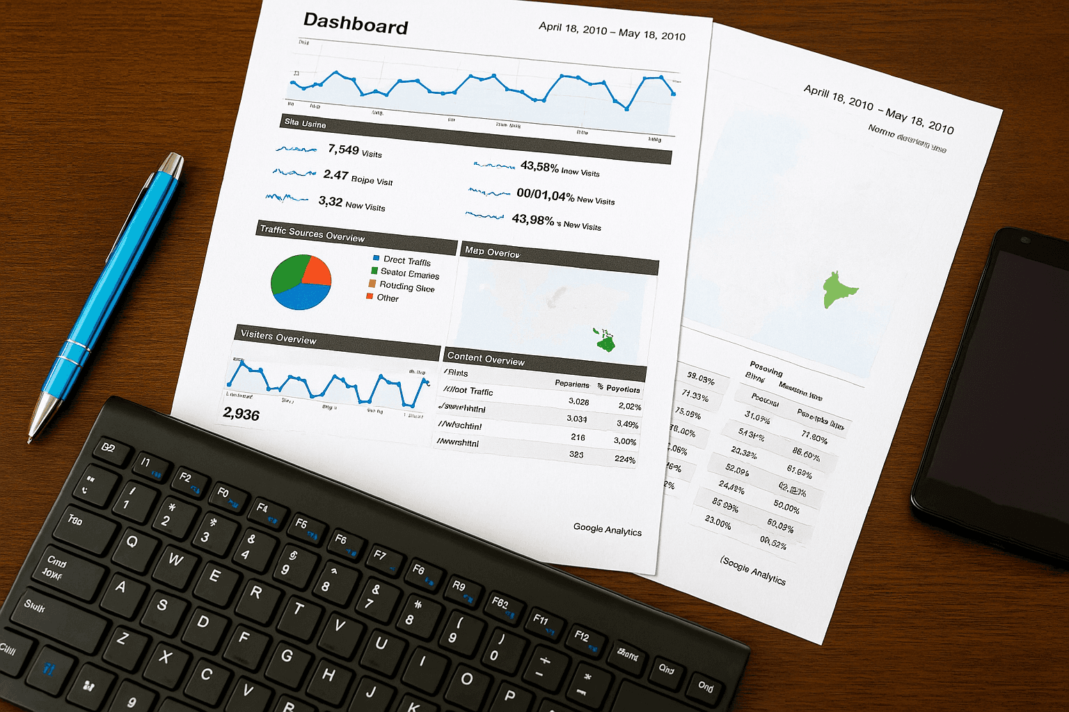 Présentation de rapports analytiques et graphiques avec des indicateurs clés pour surveiller les performances des ventes, la publicité et la gestion des clients sur Amazon.