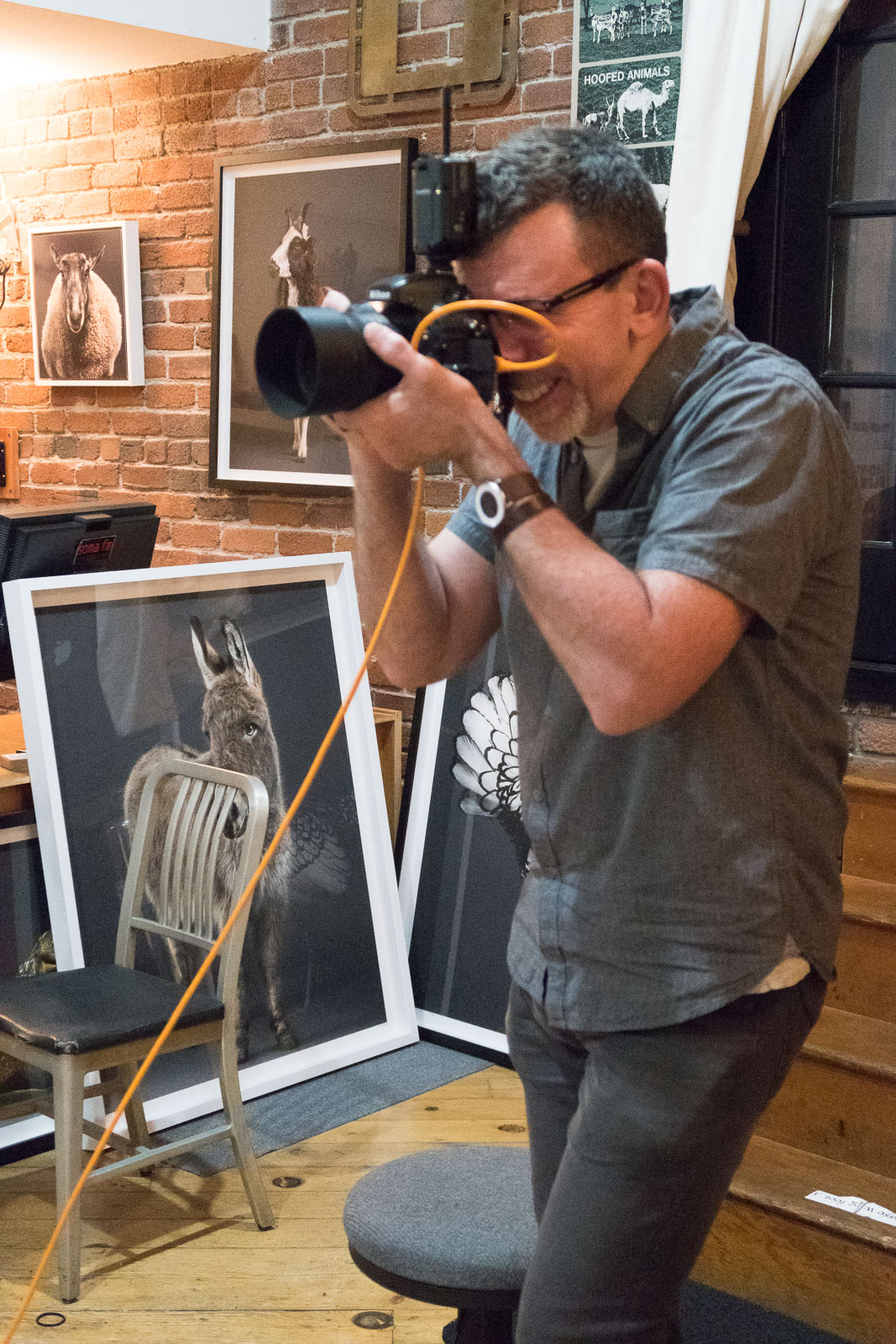 a woman wearing headphone