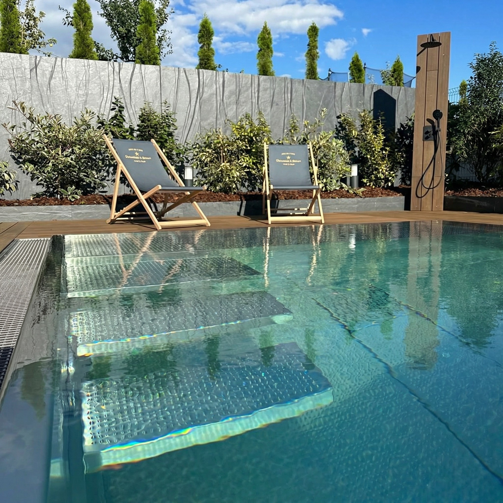 Athlete winning a race