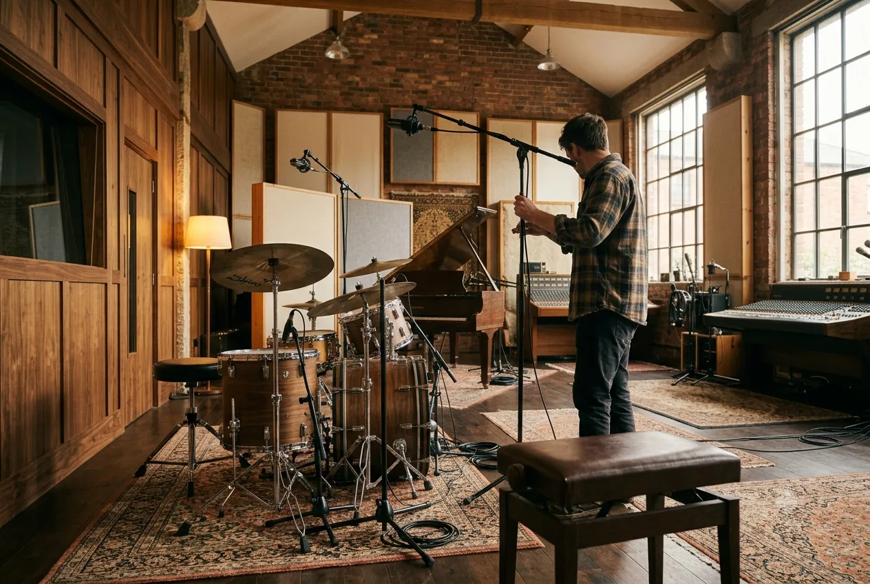Live room at Fernhill Sound
