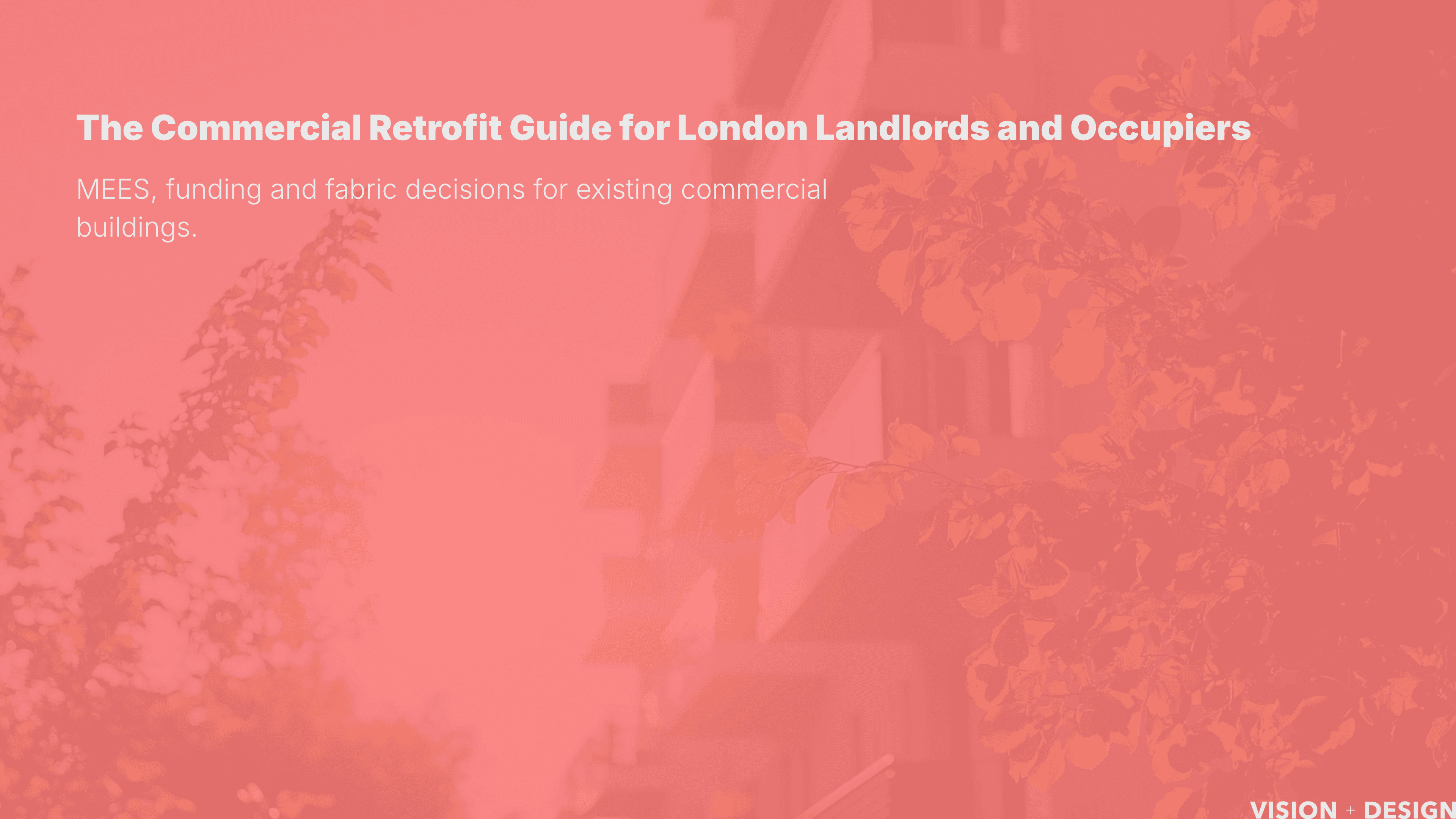 The Commercial Retrofit Playbook — Commercial guide by Vision + Design