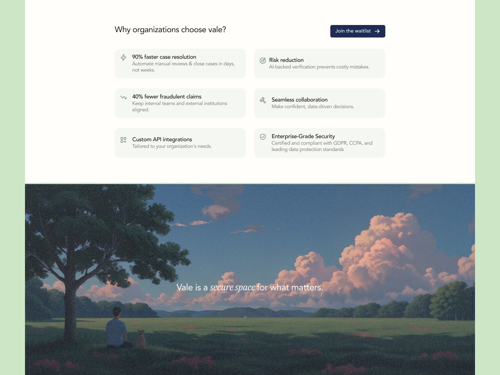 Another beautiful call to action. 