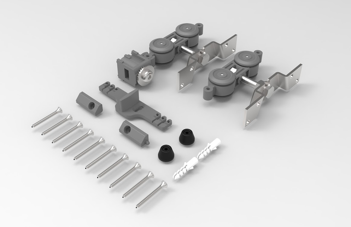 kit carrello per controtelaio Titano Max