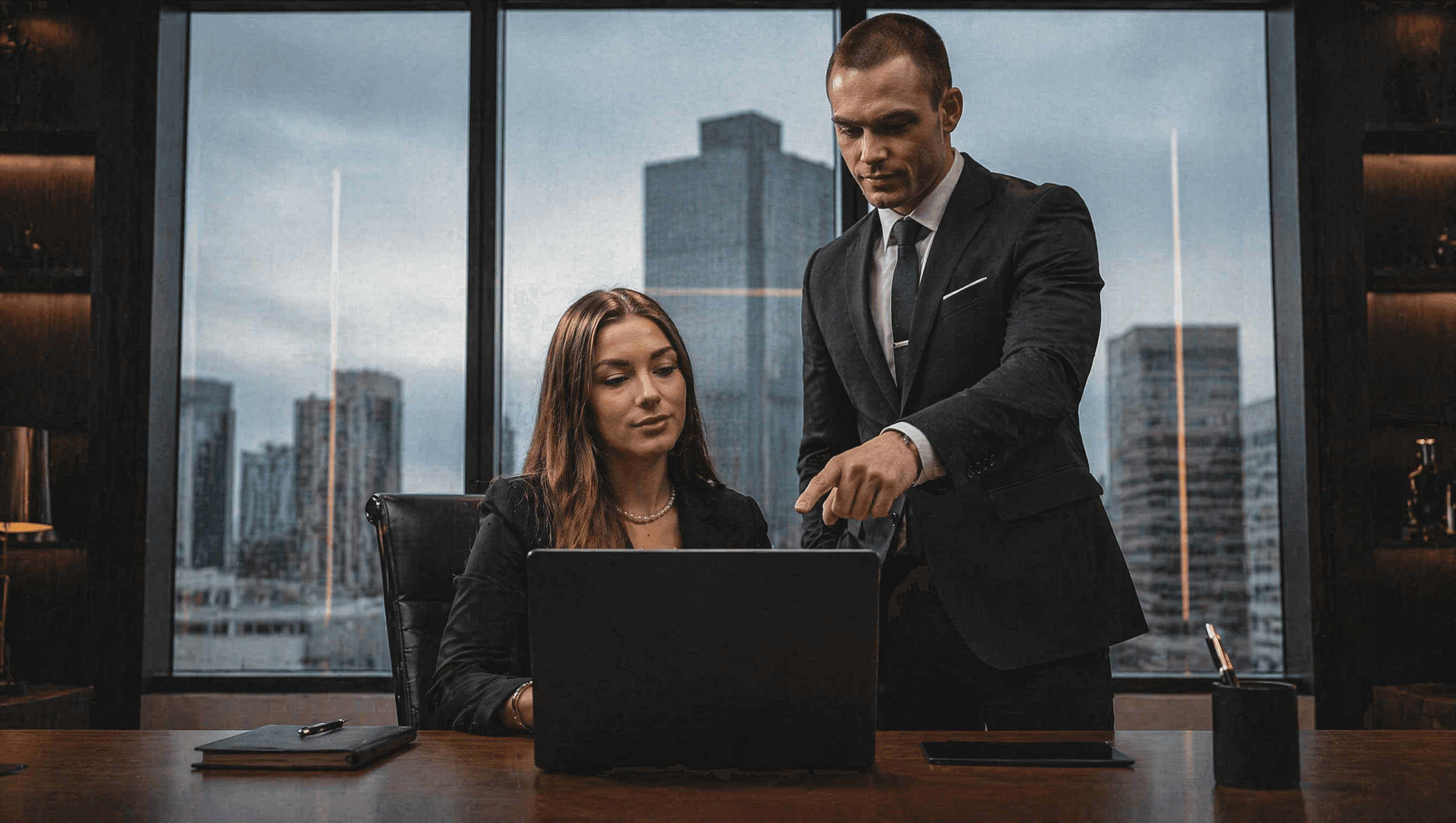 Backdrop for company metrics from the Ledger