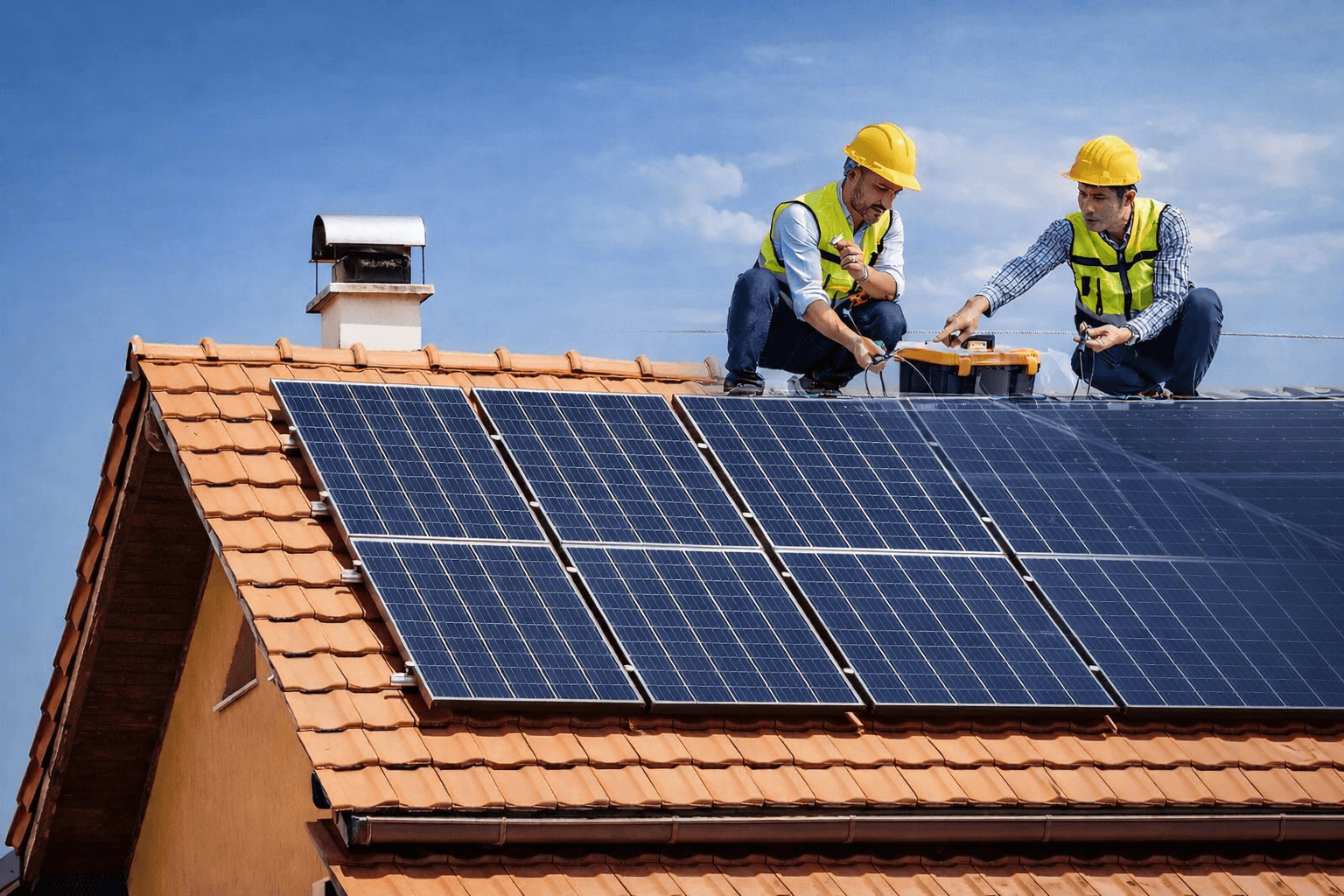 Skilled solar power panel installation helps.