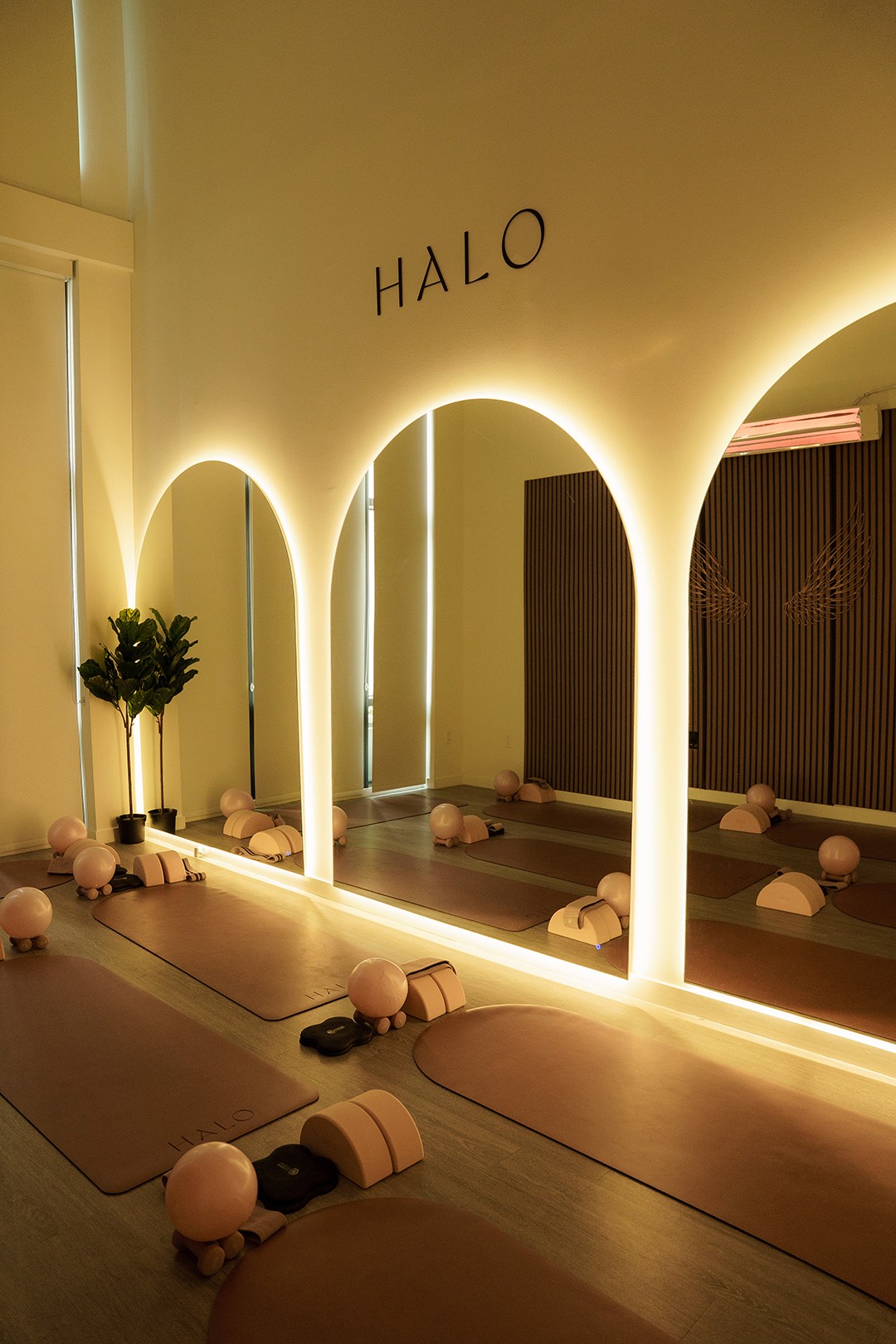 Studio Halo Branded Mat and Euipment