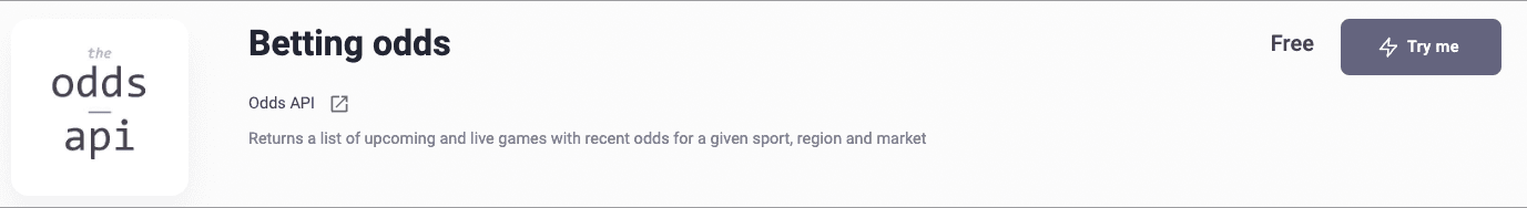 Accessing sports betting data via odds APIs - illustration