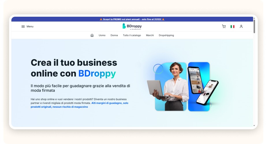 BDroppy by BrandsDistribution – European Designer Brands
