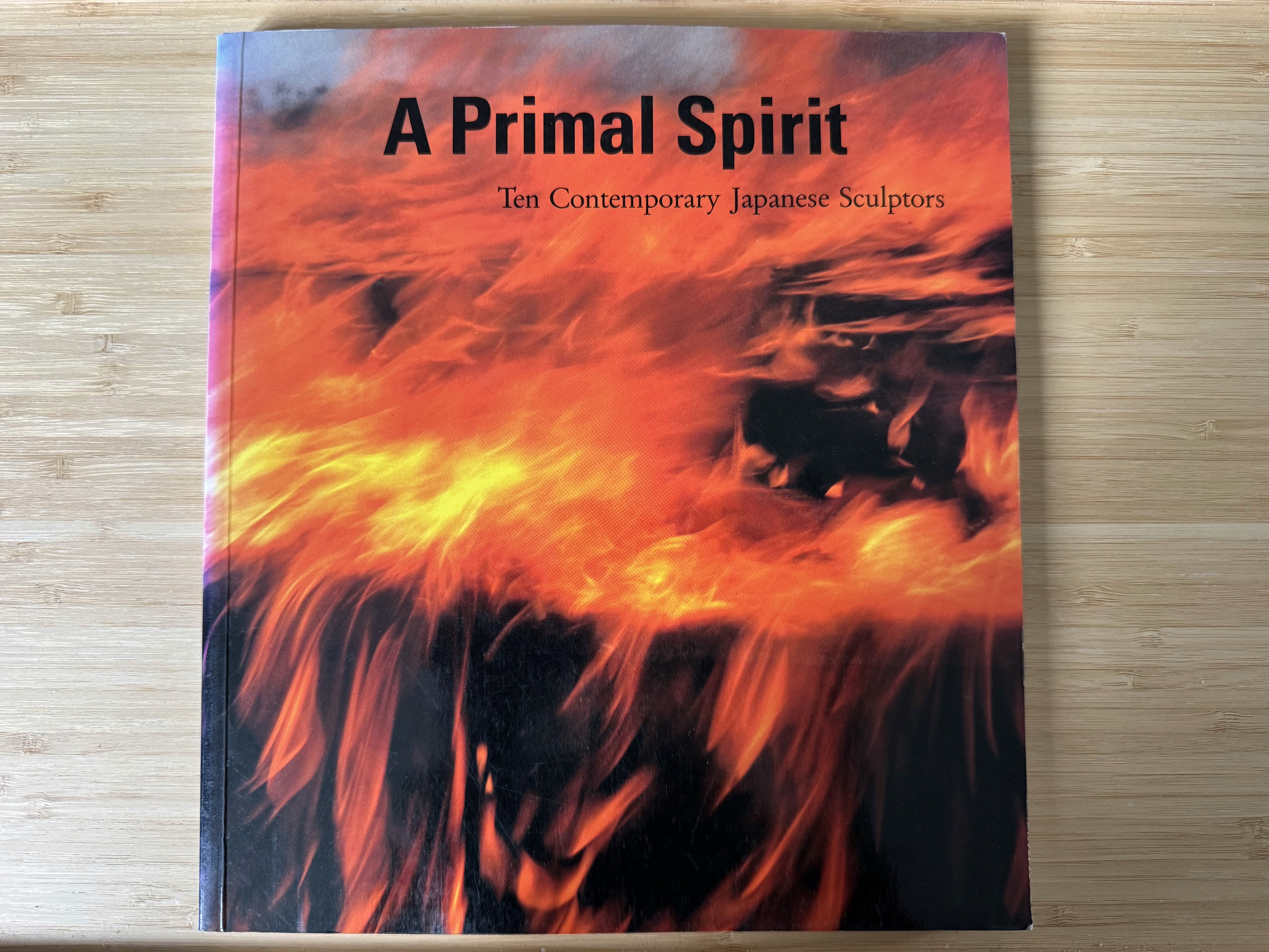 cover of exhibition catalog for A Primal Spirit from 1990-1991