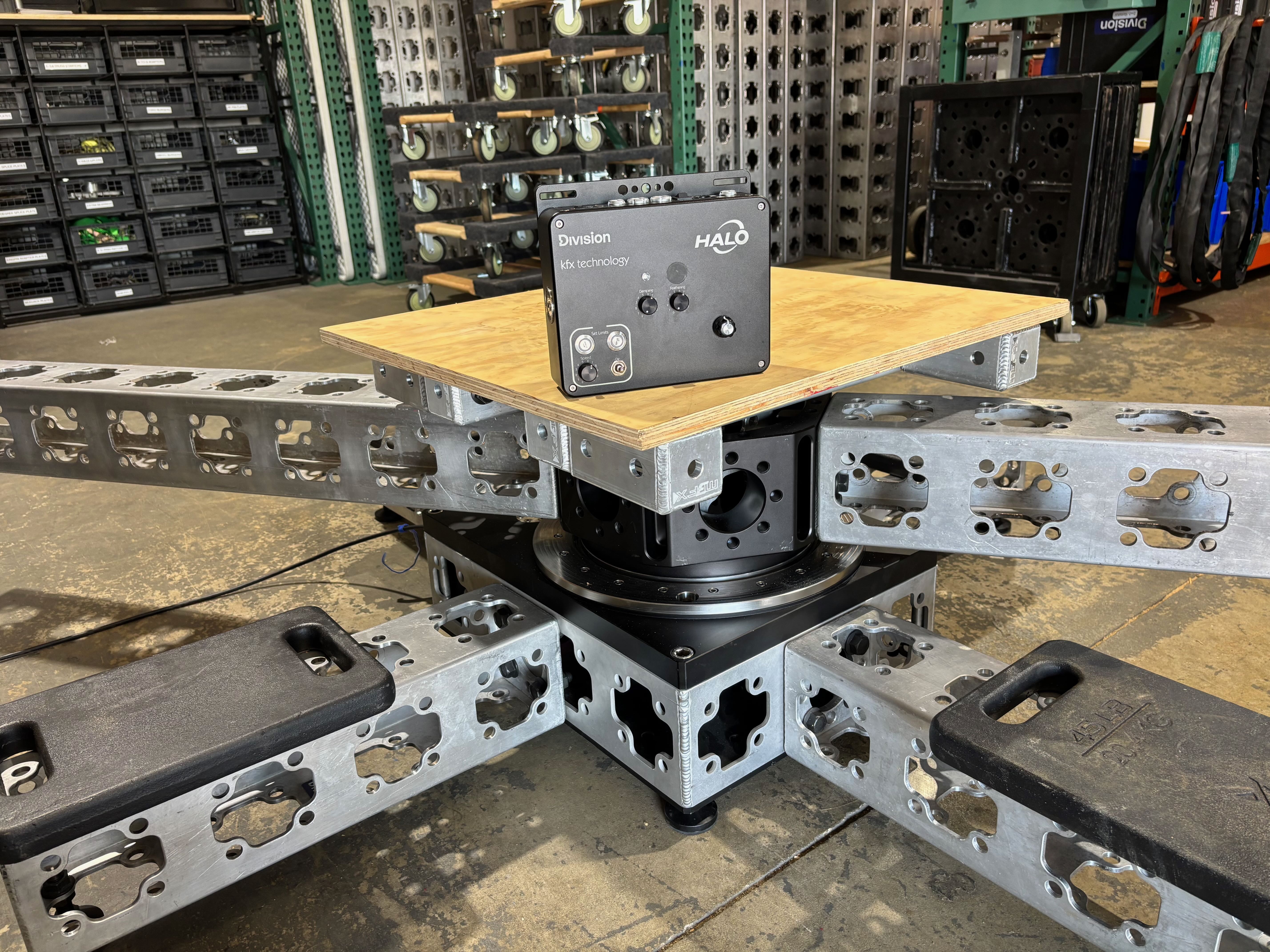 Halo System and hand control unit
