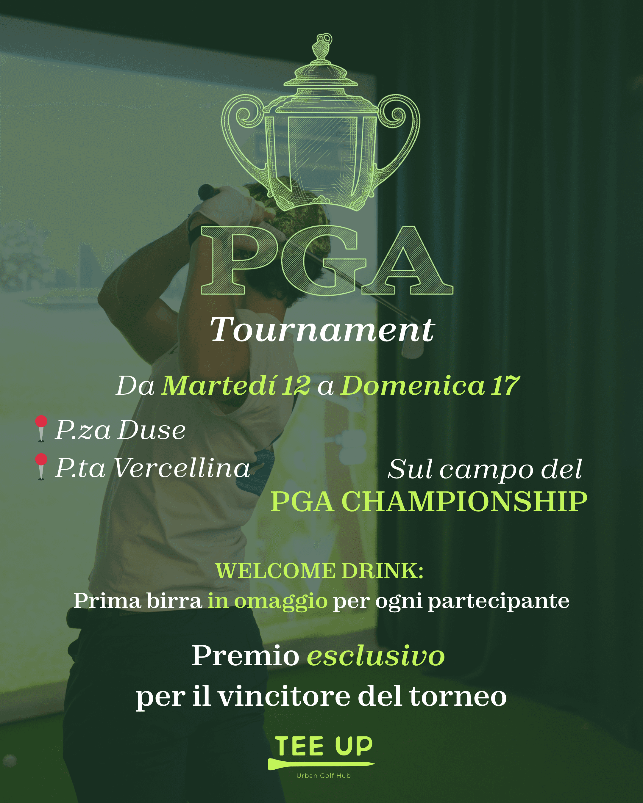 PGA tournament Tee Up Milano