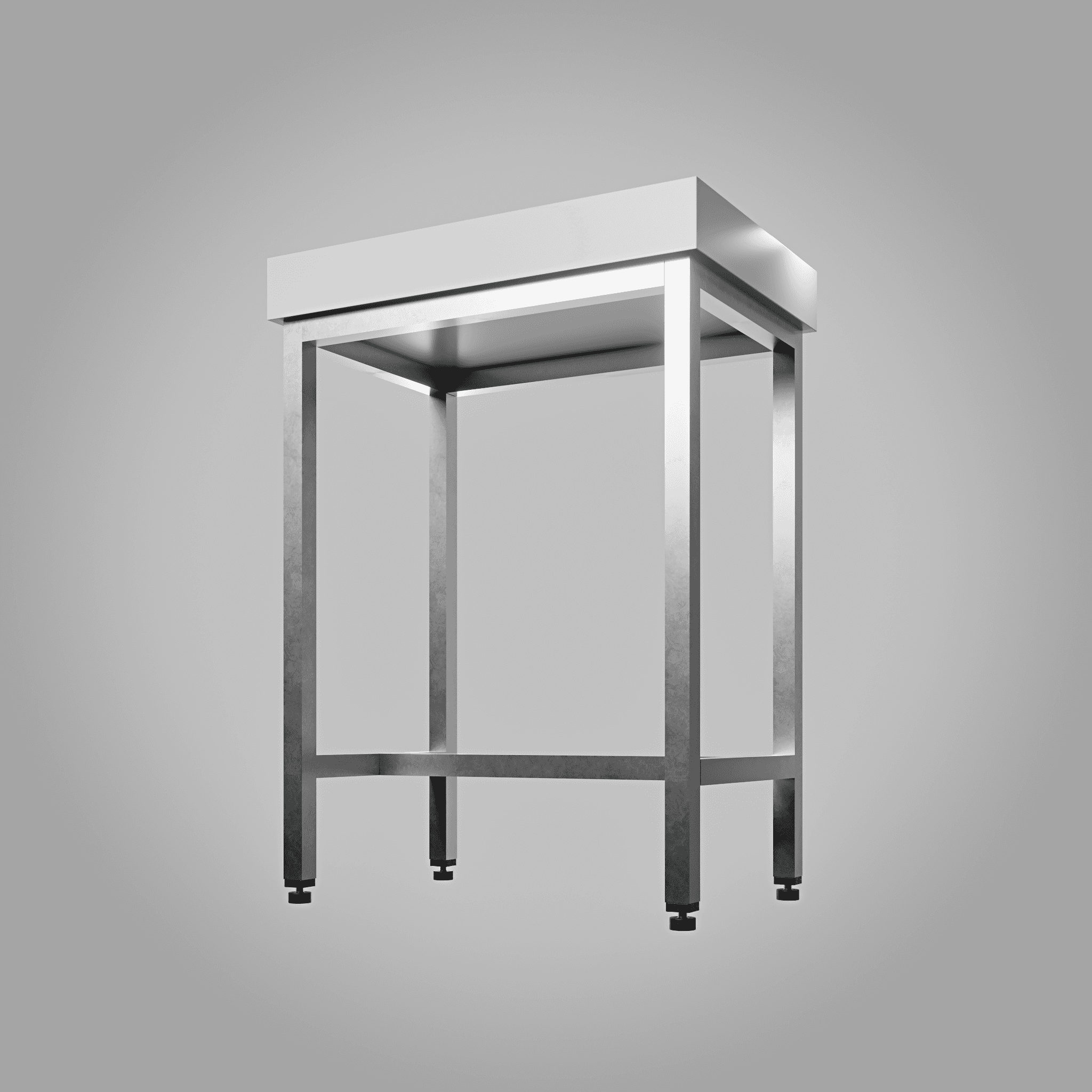 Kloc masarski z białą płytą.