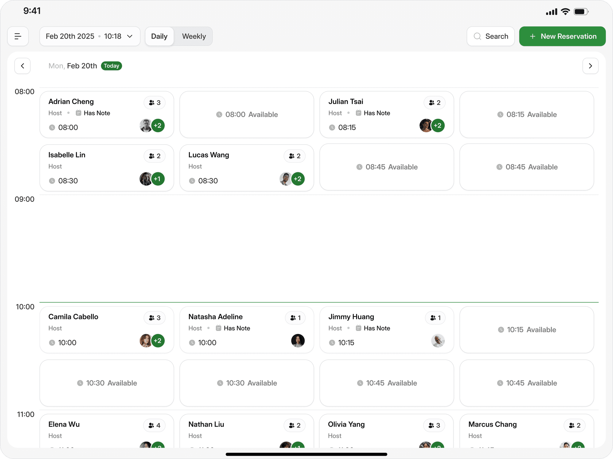 Your Tee Sheet, Fully Visualized