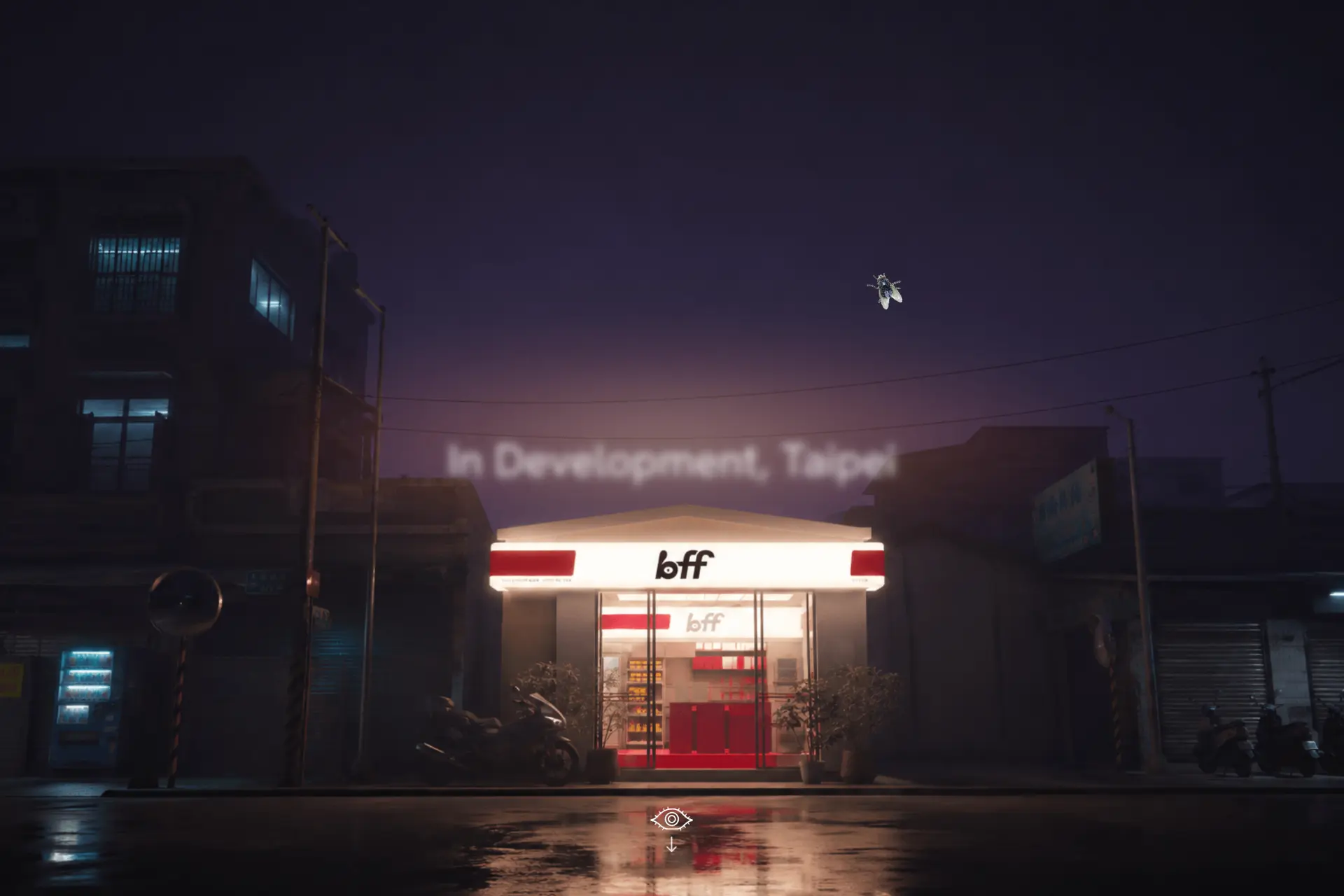 Screenshot of bff website