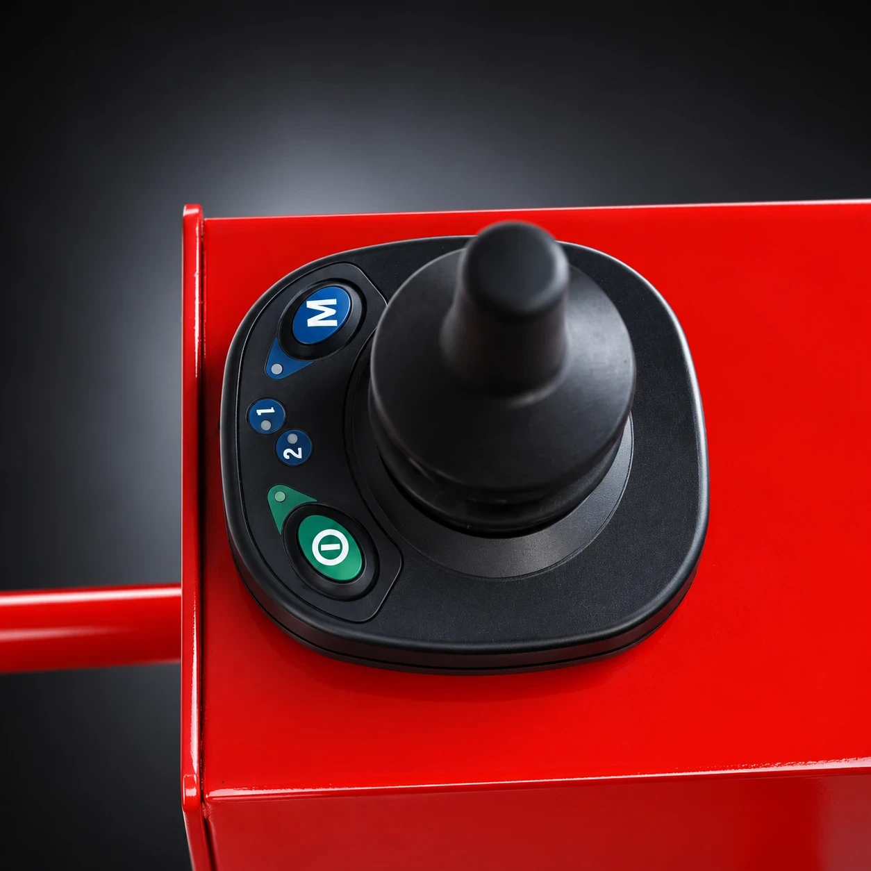 Electric lifting platform upper control panel with joystick operation