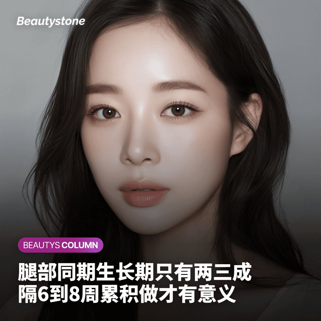 由于毛发周期，一次无法全部处理干净