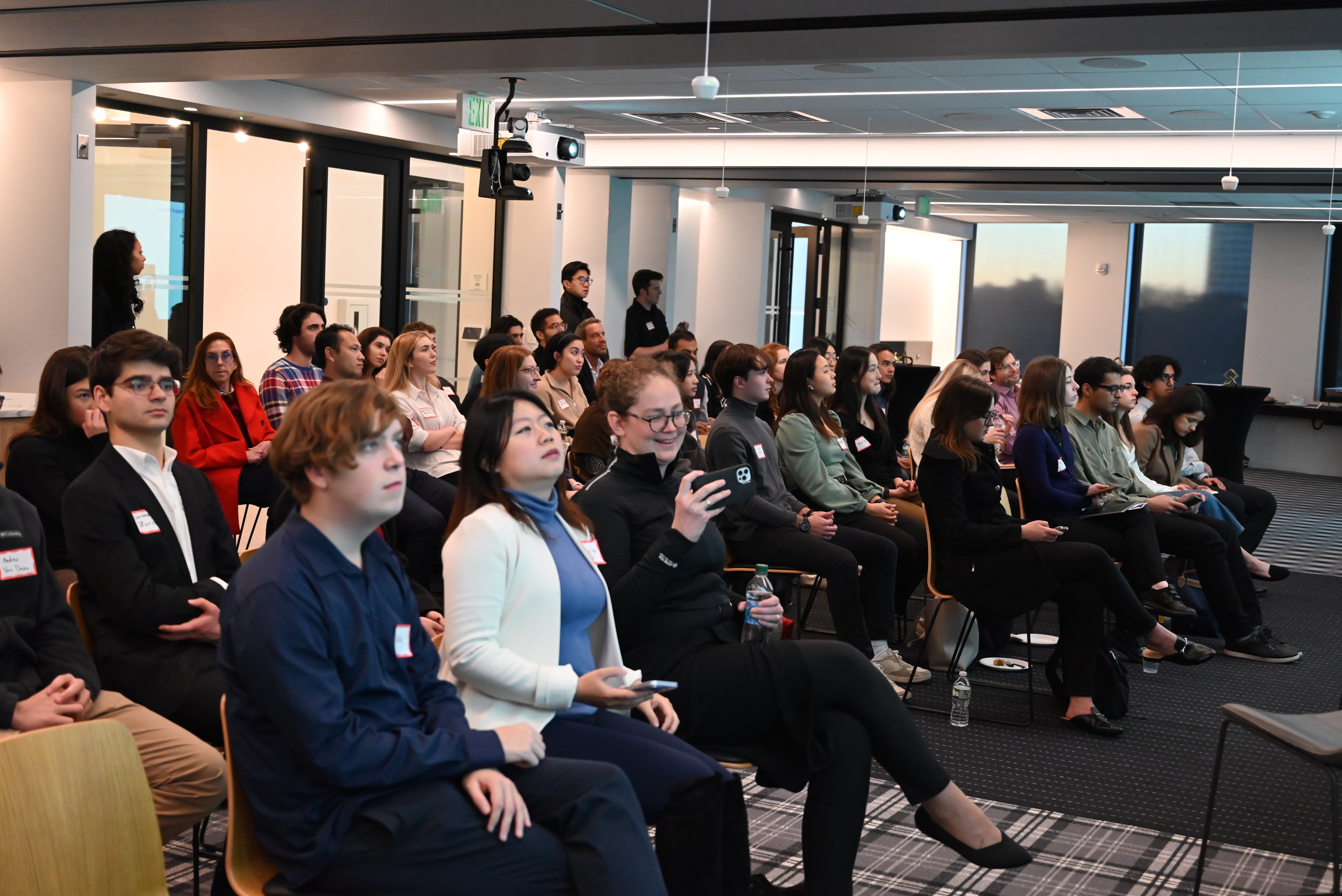 Scientific conference audience