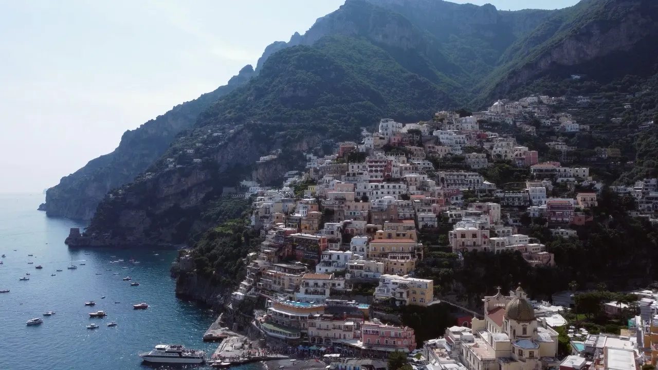 Positano stepping down to the sea