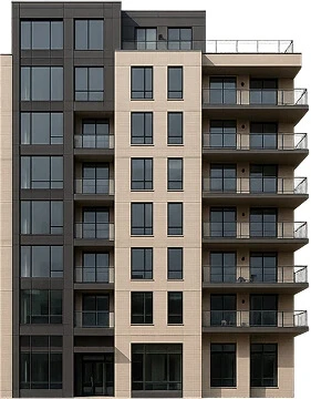 בניין רב קומות דירות לתיווך